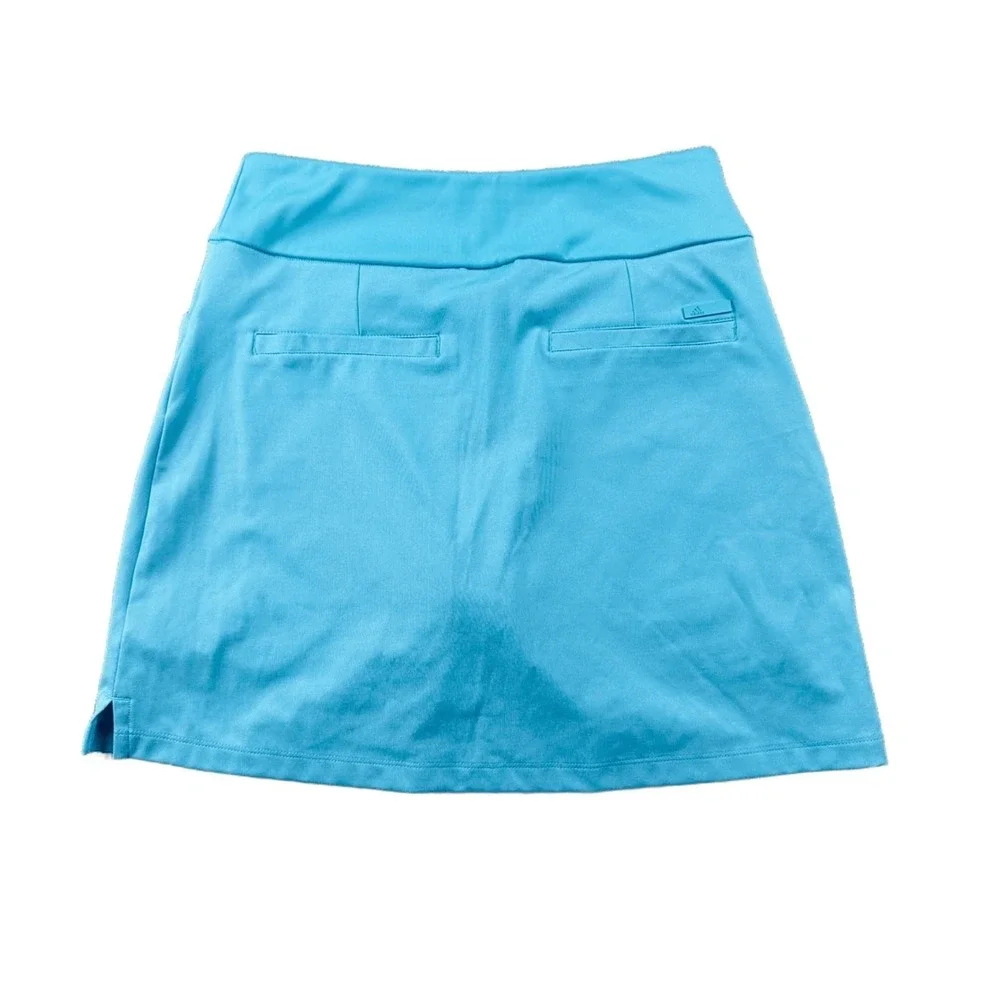 Adidas Skort Women XS Blue Athletic‎ Pockets Stretch Pull On Tennis Activewear